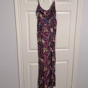 Used, Mimi Chica, Wms Maxi Spaghetti Strap Floral Dress, Sz XL